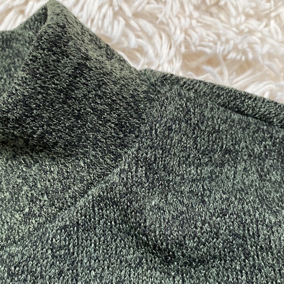 White Birch 1/4 Zip Pullover 💗 Forest Green & Black - Picture 8 of 16